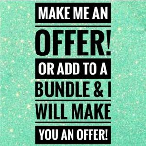 All offers are considered